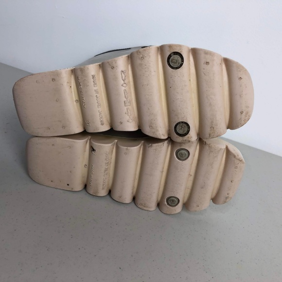 Marc Jacobs Rain Boots 674136 Gray Lace-Up - Picture 8 of 8